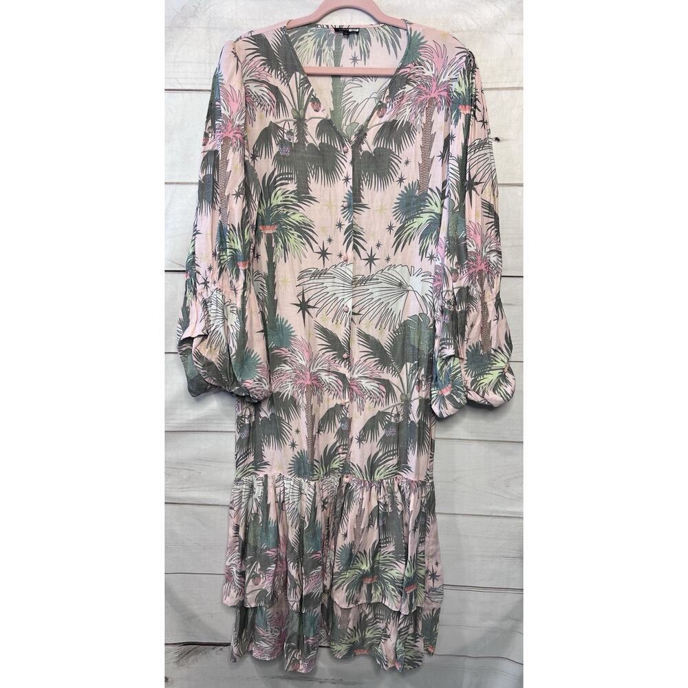 Size Lg Lobo Rose Dress Fun Flirty